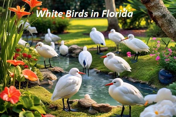 White Birds in Florida